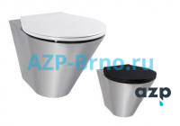 Нержавеющий подвесной унитаз AUZ 01 AZP Brno Чехия (фото, схема) Нержавеющий подвесной унитаз AUZ 01 AZP Brno Чехия (фото, схема)
